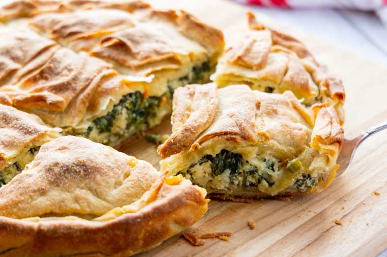 Homemade Spanakopita